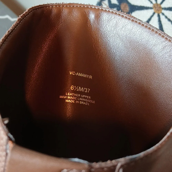 Vince Camuto Women's Amanyir Knee High Boot in Black Leather size 6.5 - Picture 10 of 14